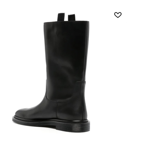 The Row Ranger Tubo Boots Black Leather -  size 39 - Picture 3 of 7